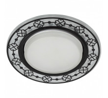 Встраиваемый светильник Эра DK LD28 DK LD28 WH/BK