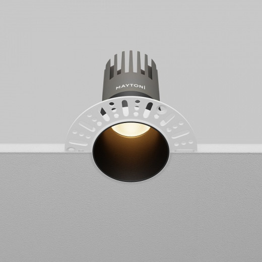 Встраиваемый светильник Maytoni  DL120-10W-3K-TRS-B