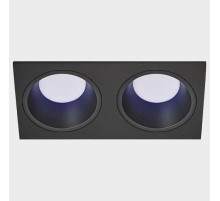 Встраиваемый светильник Italline IT08-8013 IT08-8013 black 4000K 2 шт + IT08-8015 black