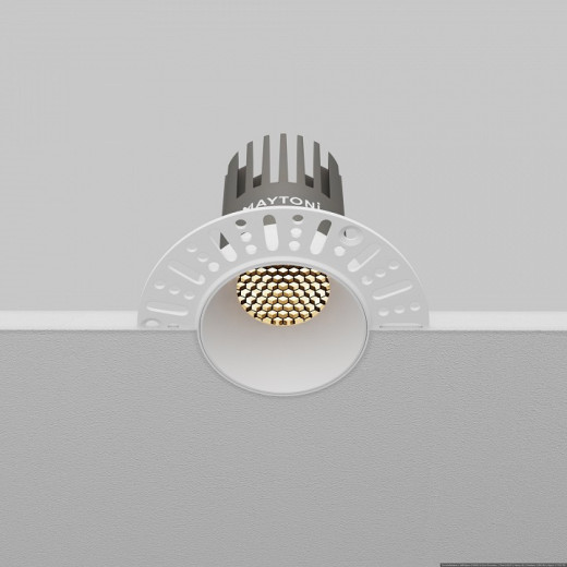 Встраиваемый светильник Maytoni  DL119-10W-3K-TRS-W