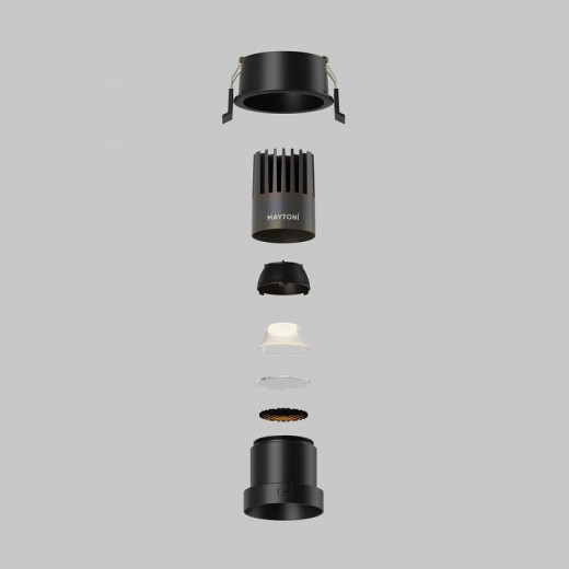 Встраиваемый светильник Maytoni  DL116-10W-3K-B