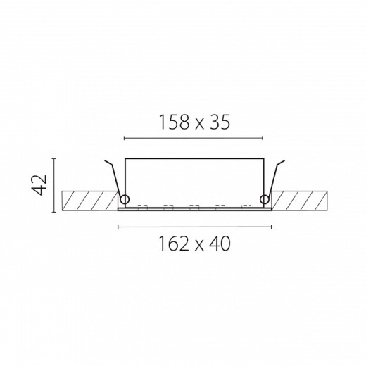 Встраиваемый светильник Lightstar Guarda 082246