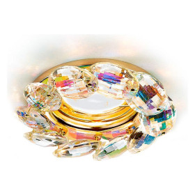 Встраиваемый светильник Ambrella Light Crystal K306 K306 PR/G
