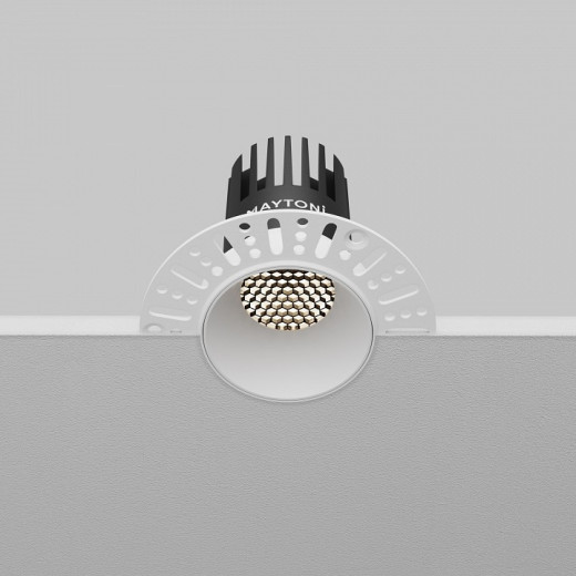 Встраиваемый светильник Maytoni Dip DL119-10W-4K-TRS-W