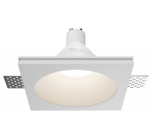 Встраиваемый светильник Maytoni Technical Gyps Modern DL129-GU10-01-W