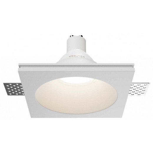 Встраиваемый светильник Maytoni Technical Gyps Modern DL129-GU10-01-W