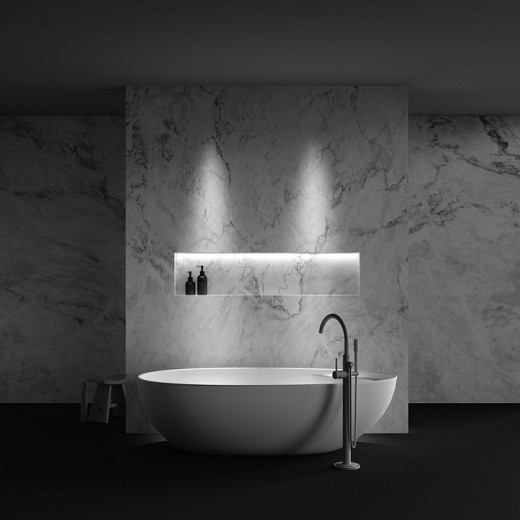 Встраиваемый светильник Maytoni  DL124-10W-2.7K-TRS-W