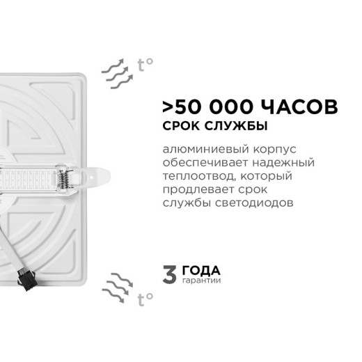 Встраиваемый светильник Apeyron Electrics  06-130