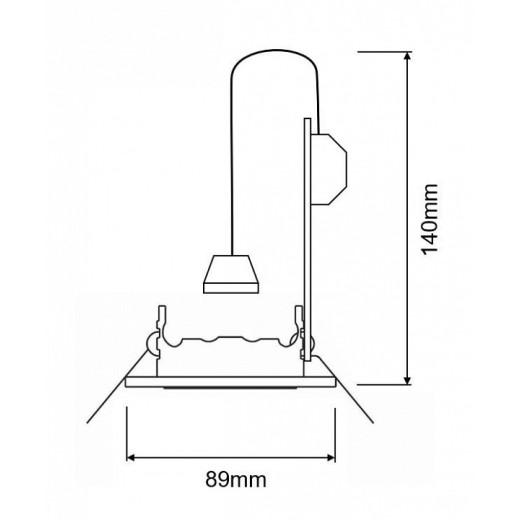 Встраиваемый светильник Deko-Light  110032