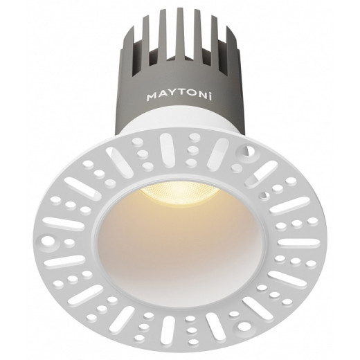 Встраиваемый светильник Maytoni  DL120-10W-3K-TRS-W