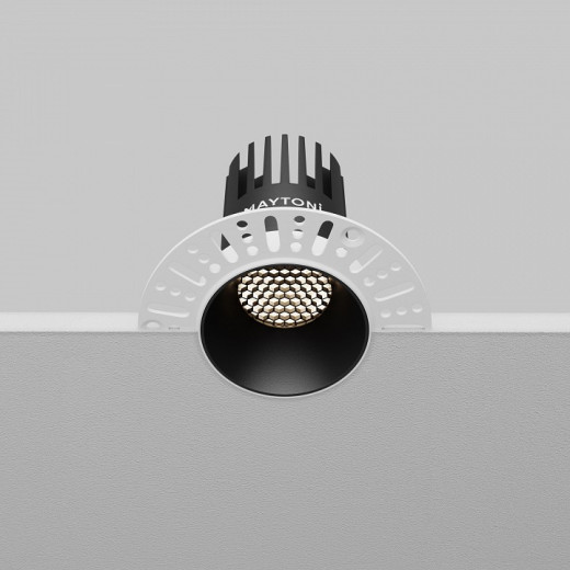 Встраиваемый светильник Maytoni Dip DL119-10W-4K-TRS-B