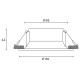 Встраиваемый светильник Hesby Lighting Evo HSBL_0262