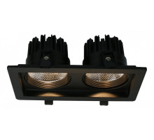 Встраиваемый светильник Arte Lamp Privato A7007PL-2BK