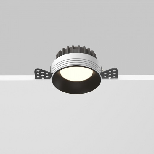 Встраиваемый светильник Maytoni Technical Okno DL055-8W3-4-6K-TRS-B