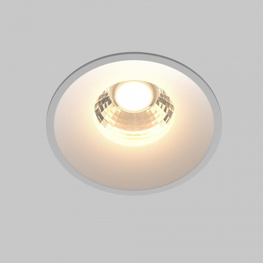 Встраиваемый светильник Maytoni Round DL058-12W3K-W
