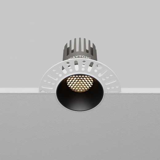 Встраиваемый светильник Maytoni  DL119-10W-3K-TRS-B