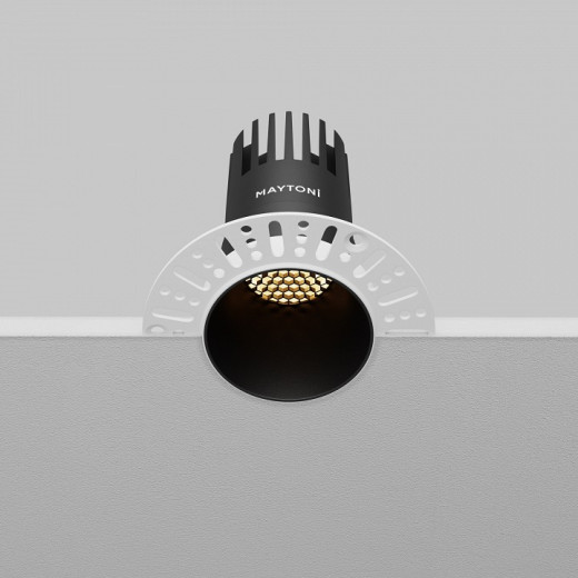 Встраиваемый светильник Maytoni Technical Dip DL120-10W-2.7K-TRS-B