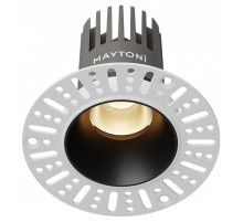 Встраиваемый светильник Maytoni  DL124-10W-3K-TRS-B