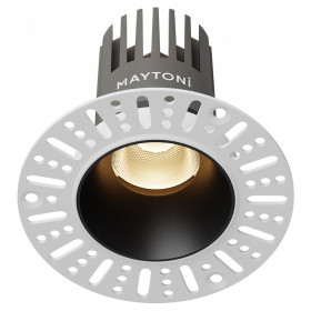 Встраиваемый светильник Maytoni  DL124-10W-3K-TRS-B