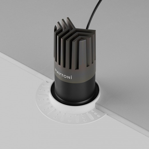 Встраиваемый светильник Maytoni  DL122-15W-3K-TRS-B