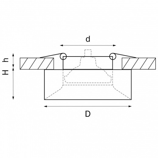 Встраиваемый светильник Lightstar Levigo L01002723