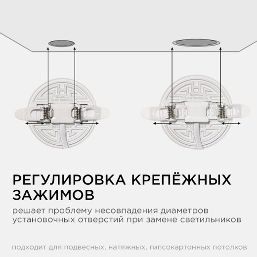 Встраиваемый светильник Apeyron Electrics  06-100