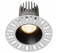 Встраиваемый светильник Maytoni  DL119-10W-3K-TRS-B