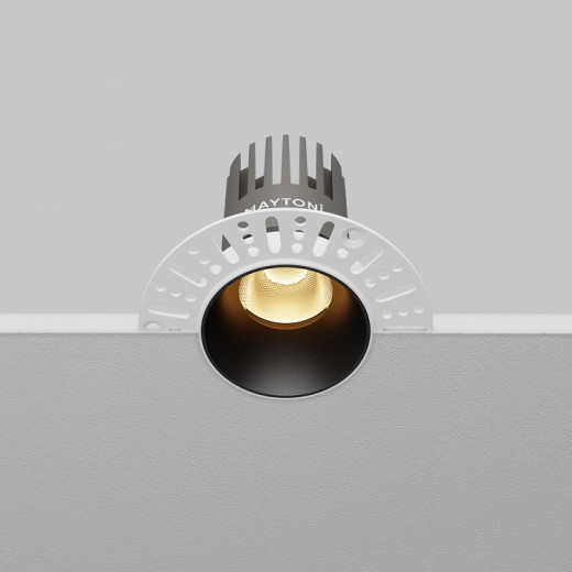 Встраиваемый светильник Maytoni  DL124-10W-2.7K-TRS-B