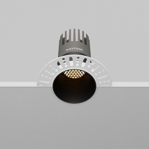 Встраиваемый светильник Maytoni  DL120-10W-3K-TRS-B