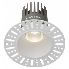 Встраиваемый светильник Maytoni Technical Dip DL124-10W-4K-TRS-W