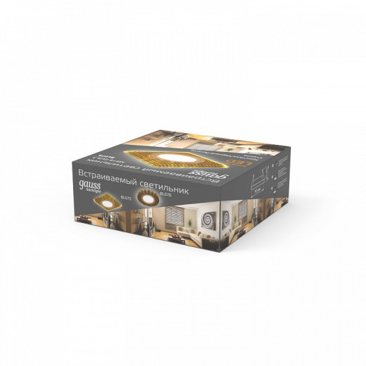 Встраиваемый светильник Gauss Backlight BL075