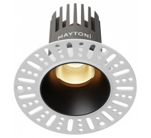 Встраиваемый светильник Maytoni  DL124-10W-2.7K-TRS-B