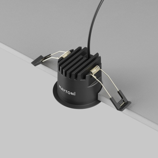 Встраиваемый светильник Maytoni Technical Омут Т DL128-10W3K-B