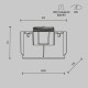 Встраиваемый светильник Maytoni Technical Интро 2.0 DL135-GU10-W