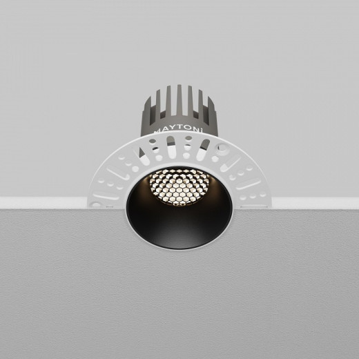Встраиваемый светильник Maytoni  DL124-10W-4K-TRS-B