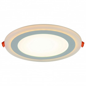 Встраиваемый светильник Arte Lamp Rigel A7616PL-2WH