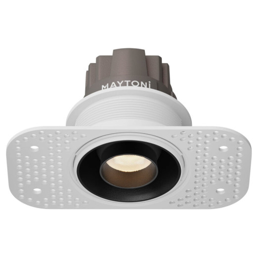 Встраиваемый светильник Maytoni Technical Омут Т DL128-10W3K-TRS-B
