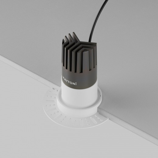 Встраиваемый светильник Maytoni  DL120-10W-3K-TRS-W
