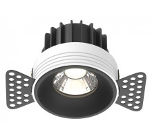 Встраиваемый светильник Maytoni Round DL058-12W4K-TRS-B