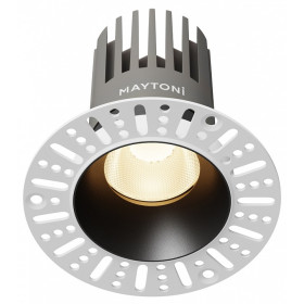 Встраиваемый светильник Maytoni  DL121-15W-3K-TRS-B
