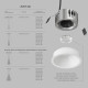 Встраиваемый светильник Denkirs SHINE GLOW DK2431-WH