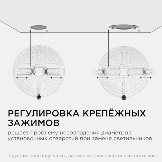 Встраиваемый светильник Apeyron Electrics  06-109