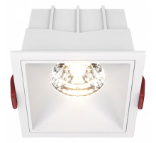 Встраиваемый светильник Maytoni Alfa LED DL043-01-15W4K-SQ-W