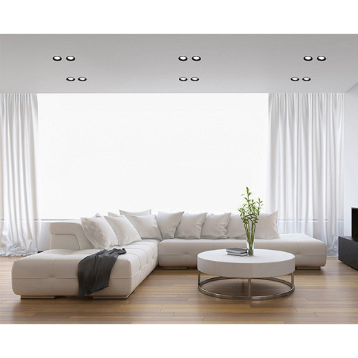 Встраиваемый светильник Italline IT08-8013 IT08-8013 black 4000K 2 шт + IT08-8015 black