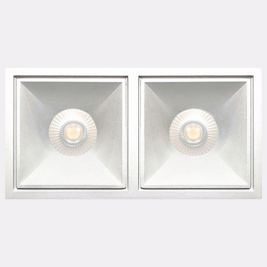 Встраиваемый светильник Italline IT06-6020 IT06-6020 white 4000K - 2 шт. + IT06-6022 white