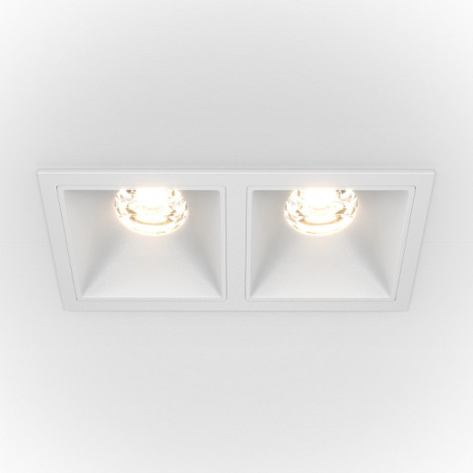 Встраиваемый светильник Alfa DL043-02-10W4K-D-SQ-W