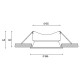 Встраиваемый светильник Hesby Lighting Harstad HSBL_0252