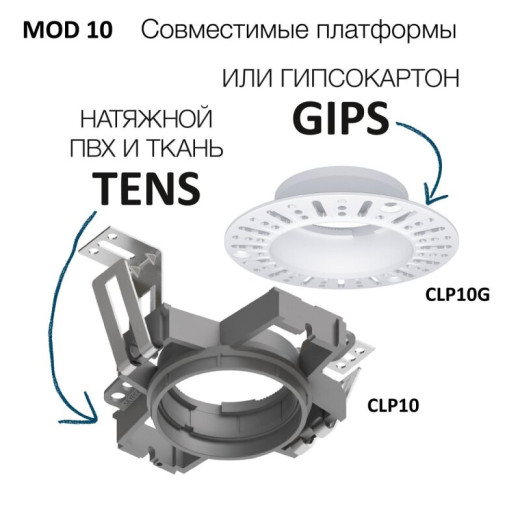 Встраиваемый светильник Citilux SKYPORT.10 CLP10MR3