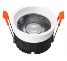 Встраиваемый светильник iLedex Technical Mars 112-12W-D80-3000K-24DG-WH