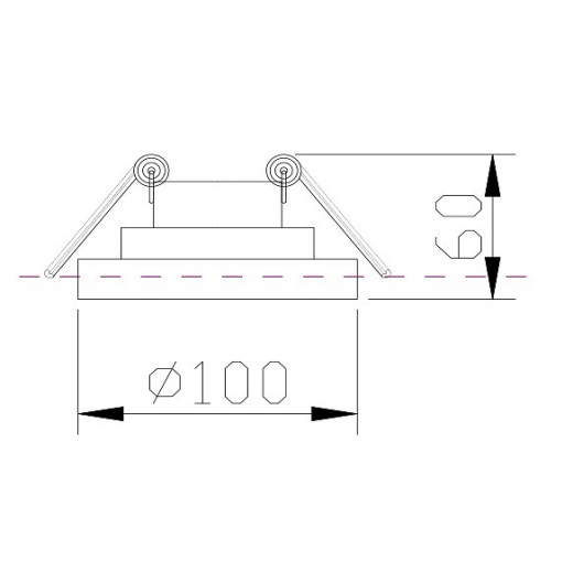 Встраиваемый светильник Maytoni Planet DL035-2-L6W
